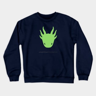 Amphibian Foundation Green Logo Crewneck Sweatshirt